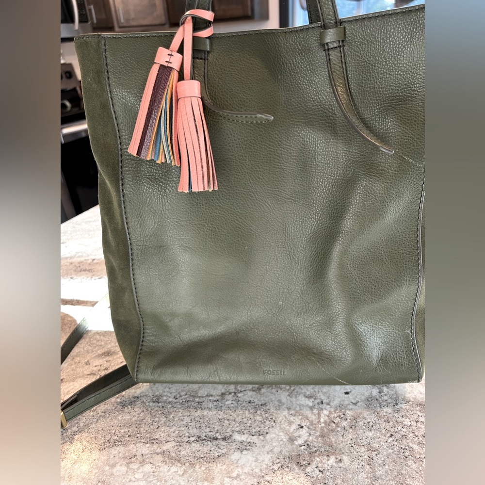 Fossil Backpack Tote Bag